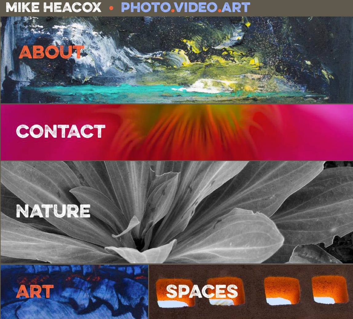Image link to Mike's photo and art web site